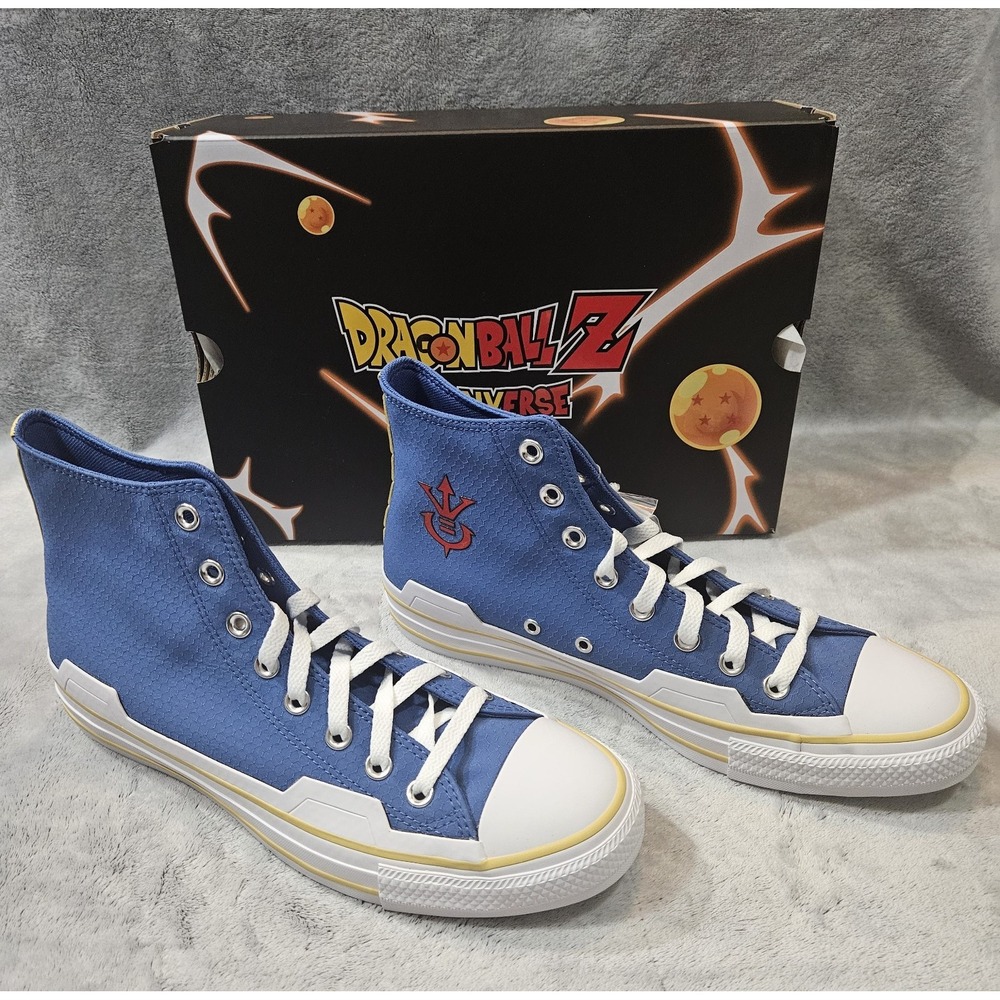 Dragon Ball Z x Converse Chuck Taylor All-Star Vegeta A21843C Size 9.5